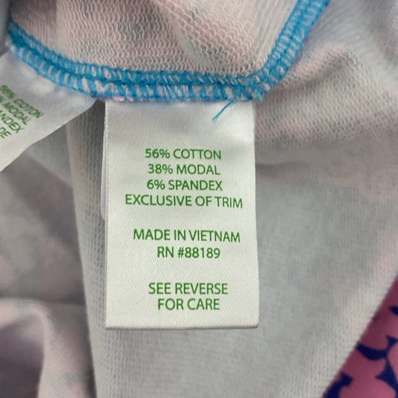 Lilly Pulitzer Little Girl Skipper Ruffle Dress Medium 6-7 Blueprint Kids - Picture 7 of 11